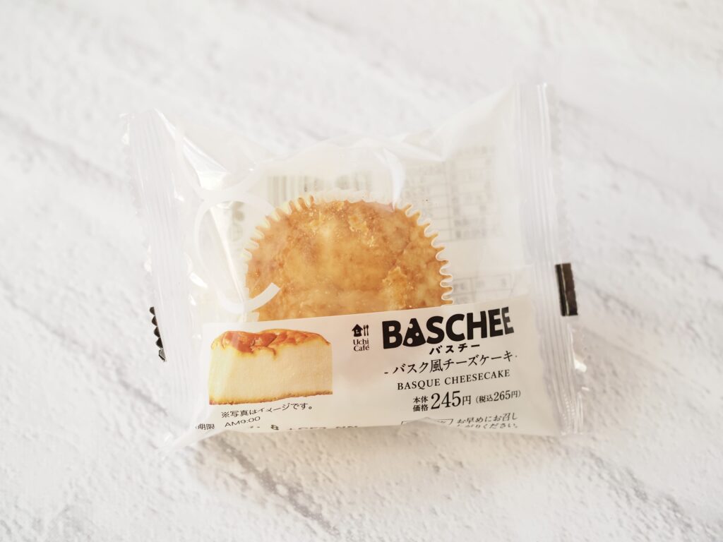 2024年1月放送のジョブチューンに登場！ローソン「Uchi Café バスチー バスク風チーズケーキ」を食べてみた