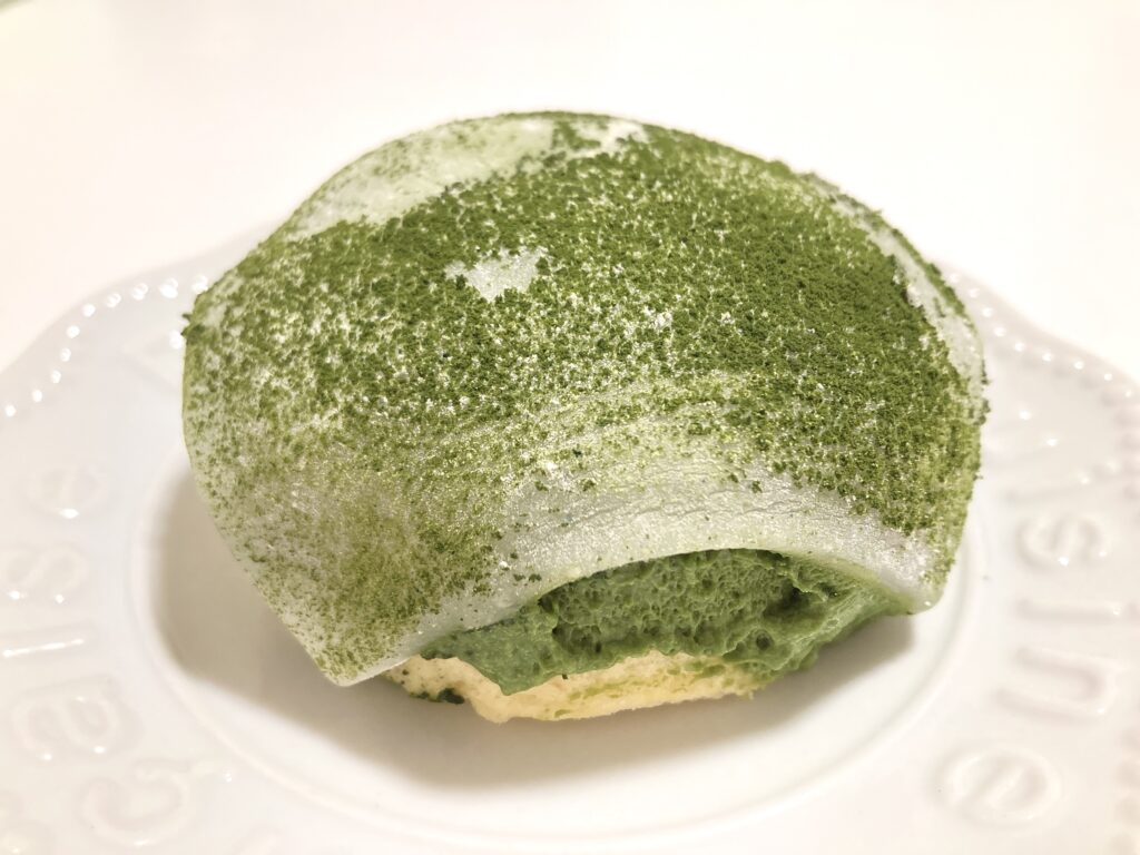 ローソン「Uchi Café×森半 濃いお抹茶大福みたいなパンケーキ」を食べてみた！